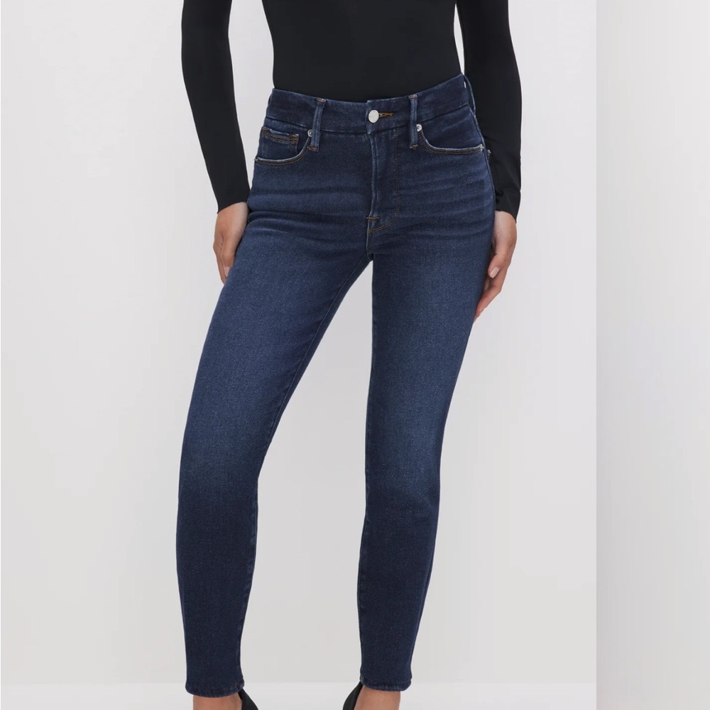 Good American Blue Skinny Jeans Petite
